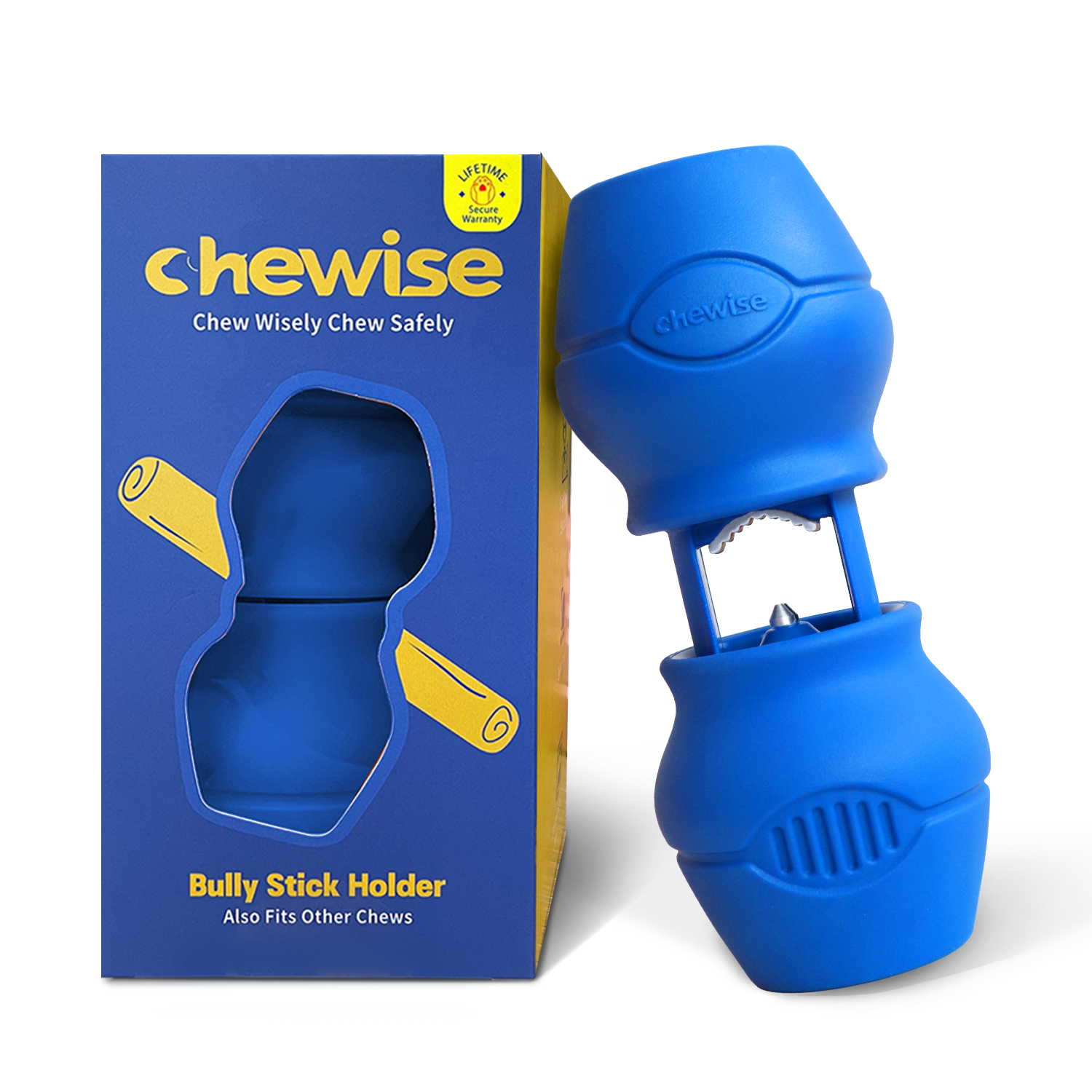 Chewise Bully Stick Holder - Blue